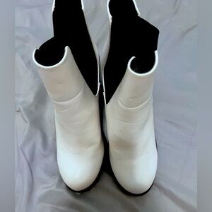 White boots